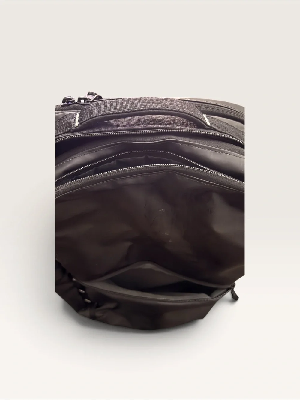 The North Face Black Utility Backpack with Front Zip Pocket